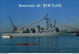 NÂ°13477 Z -cpsm Toulon -escoteur D'escadre "Georges Leigue" - Warships