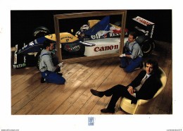 NÂ°13468 Z -cpsm Renault Williams -Alain Prost- - Grand Prix / F1