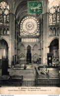 NÂ°13361 Z -cpa Abbaye De Saint Denis -grande Rosace Et Vitraux- - Saint Denis