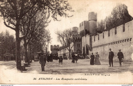 NÂ°13331 Z -cpa Avignon -les Remparts ExtÃ©rieurs- - Avignon