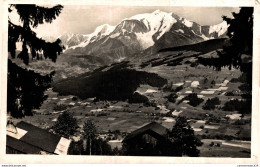 NÂ°13310 Z -cpa MegÃ¨ve -le Mont Blanc- - Megève