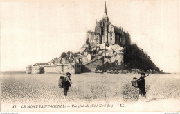 NÂ°13281 Z -cpa Le Mont Saint Michel -vue GÃ©nÃ©rale- - Le Mont Saint Michel