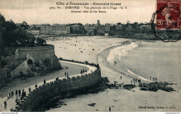 NÂ°14455 Z -cpa Dinard -vue GÃ©nÃ©rale De La Plage- - Dinard