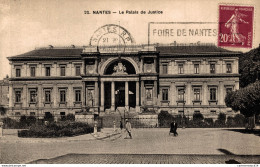 NÂ°14428 Z -cpa Nanates -le Palais De Justice- - Nantes