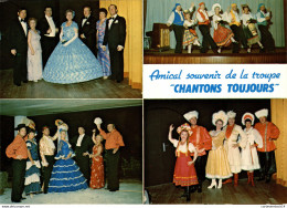 NÂ°14440 Z -cpsm Amical Souvenir De La Troupe "Chantons Toujours" - Künstler