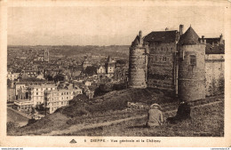 NÂ°14421 Z -cpa Dieppe -vue GÃ©nÃ©rale Du ChÃ¢teau- - Dieppe