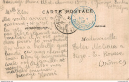 NÂ°14287 Z -cachet Chasseurs Alpins -DÃ©pots Communs -1916- - WW I