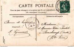 NÂ°14284 Z -cachet PointillÃ© -Frahier Et Chatebier -Hte SaÃ'ne- - Manual Postmarks