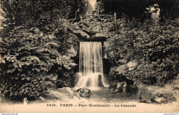 NÂ°14248 Z -cpa Paris -parc Montsouris -la Cascade- - Parcs, Jardins