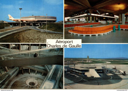 NÂ°14186 Z -cpsm AÃ©roport Charles De Gaulle - Aérodromes