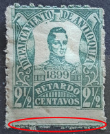 GENERAL CORDOBA-2 1/2 C-ERROR-COLOMBIA-1899 - Colombia