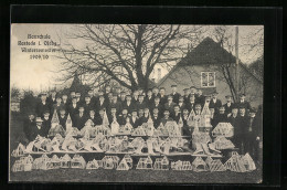 AK Rastede I. Oldbg., Bauschule, Wintersemester 1909 /10  - Rastede