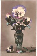 CPA Carte Postale France Un Vase Garni De Pensée  VM81598 - Flowers
