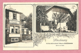 67 - HINSBOURG - Hotel - Restaurant Pierre STUTZMANN - Salle De Fêtes - Autres & Non Classés