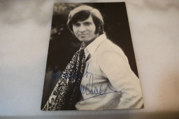 Autographed Signed Postal Card Photo Picture Entertainment Music Musicians Artist Famous People Vintage MICHAEL HOLM - Music And Musicians