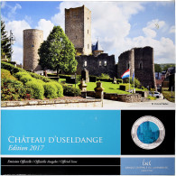 Luxembourg, Henri, 5 Euro, Château D'Useldange, BE, 2017, Bimétallique, FDC - Luxemburg