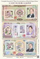 Japan 2024 -Bank Of Japan New Paper Currency Issuance Sheet - Unused Stamps