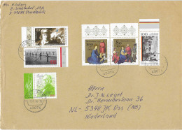 Postzegels > Europa > Duitsland > West-Duitsland >postpaketkarte Met 6 Postzegels (18453) - Other & Unclassified