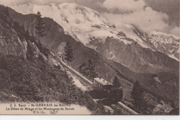 HTE SAVOIE-saint-Gervais Les Bains-Le Dôme De Miage Et Les Montagnes De Savoie - JJ 8977 - Saint-Gervais-les-Bains
