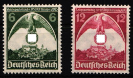 Deutsches Reich 586-587 Postfrisch #NL490 - Other & Unclassified