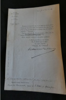 Nomination Aspirant 2è Classe à Brest En 1880 Par Ministère Marine Et Colonies état Major  Contre Amiral  ExtA - Diplômes & Bulletins Scolaires