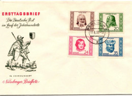 DDR 311-314 Als Ersttagsbrief #NL558 - Other & Unclassified