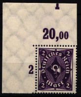 Deutsches Reich 224 Aa P OR Postfrisch Geprüft Infla Berlin #NL571 - Autres & Non Classés