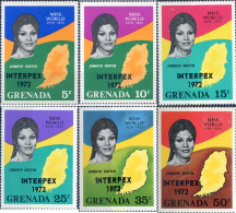 318365 MNH GRANADA 1972 MISS MUNDO - Grenada (...-1974)
