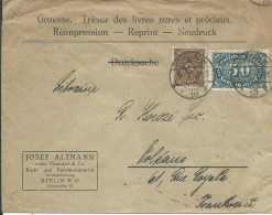 ALLEMAGNE LETTRE 80M BERLIN POUR ORLEANS ( LOIRET ) DE 1922 LETTRE COVER - Lettres & Documents