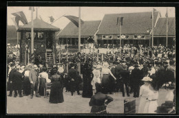 AK Clausthal, Bergfest 1912, Festplatz Z. Z. Der Festrede  - Autres & Non Classés