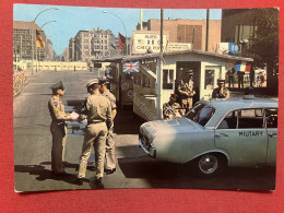Cartolina - Berlin - Friedrichstrasse - Checkpoint Charlie - 1975 - Unclassified
