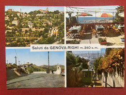 Cartolina - Saluti Da Genova - Righi - Vedute Diverse - 1959 - Genova (Genoa)