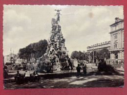 Cartolina - Torino - Monumento Al Frejus - 1952 - Other & Unclassified