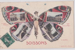 Soissons Fantaisie Multivues Papillon - Soissons