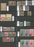 Italy Regency & Social Republic Local Issues Stamps Lot : Base Atlantica CORALIT Trento Imperia Trieste Venezia Bologna - Other & Unclassified