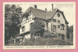 67 - WINGEN Sur MODER - Pension D' Enfants - Villa WALDFRIEDEN - Ch. FRANTZ - Other & Unclassified