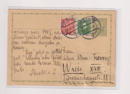 CZECHOSLOVAKIA 1934 PIESTANY   Postal Stationery To Austria - Lettres & Documents