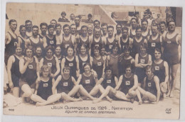 Paris Jeux Olympiques De 1924 Natation Equipe De Grande Bretagne - Jeux Olympiques