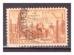 USA - 1953 - Centenario Della Definizioni Dei Confini Tra Stati Uniti E Messico - Used Stamps
