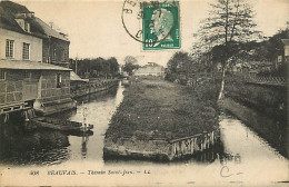 60 - Beauvais - Thèrain Saint-Jean - Animée - Oblitération Ronde De 1923 - CPA - Voir Scans Recto-Verso - Beauvais