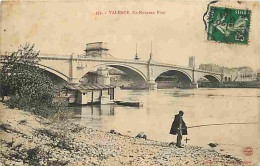 26 - Valence - Le Nouveau Pont - Animée - Pecheur - CPA - Voir Scans Recto-Verso - Valence