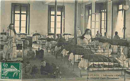 62 - Berck Plage - Infirmerie - Garçons De L'Hopital Cazin-Perrochaud - Bonne-Soeur - Animé - Ecrite En 1909 - CPA - Voi - Berck