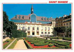 94 - Saint Mandé - L'Hotel De Ville - Automobiles - Fleurs - CPM - Voir Scans Recto-Verso - Saint Mande