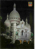 75 - Paris - Basilique Du Sacré-Coeur De Montmartre - Vue De Nuit - Carte Neuve - CPM - Voir Scans Recto-Verso - Sacré Coeur