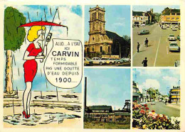 62 - Carvin - Multivues - Automobiles - Dessin Humoristique - CPM - Voir Scans Recto-Verso - Other & Unclassified