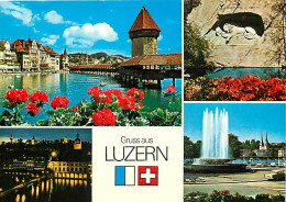 Suisse - LU Lucerne - Luzern - Multivues - CPM - Carte Neuve - Voir Scans Recto-Verso - Other & Unclassified