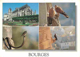18 - Bourges - Les Oiseaux De La Cathédrale - Multivues - Mésanges - Rapaces - CPM - Voir Scans Recto-Verso - Bourges