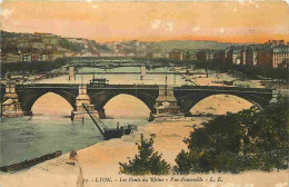 69 - Lyon - Les Ponts Du Rhône - Vue D'ensemble - CPA - Voir Scans Recto-Verso - Autres & Non Classés