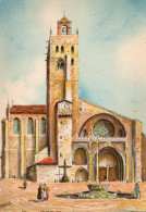 31-Toulouse-La Cathédrale Saint Etienne- éditeur : M. Barré & J. Dayez - Illustrateur : Barday - 1946-1949 - Toulouse