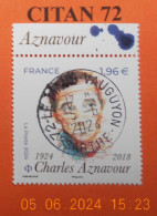 FRANCE 2024    CHARLES  AZNAVOUR  1924 - 2018    NEUF  OBLITERE - Gebruikt